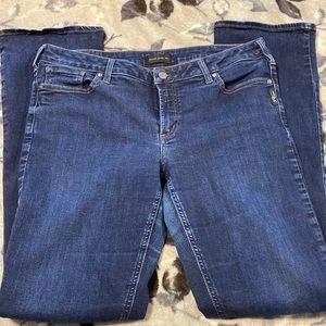 Silver Elyse Slim Boot Jeans 34x35